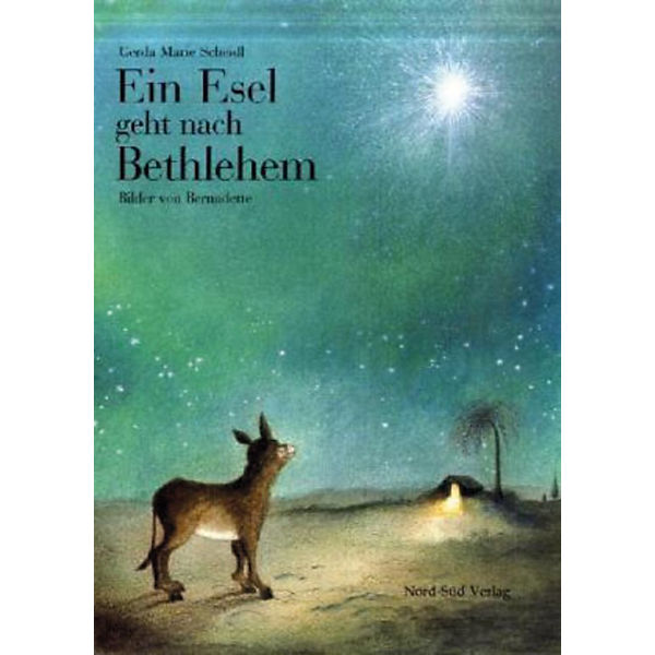 Ein Esel geht nach Bethlehem