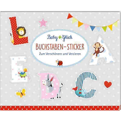Stickerbuch: BabyGlück: Buchstaben-Sticker