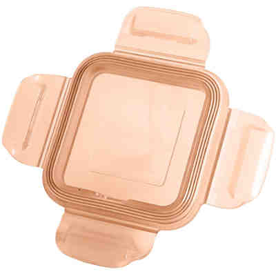 Aufbewahrungsbehälter naturSquare, quadratisch, Glas, 160 ml, bunny, 4-tlg. 2