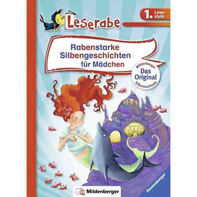 Leserabe: Rabenstarke Silbengeschichten für Mädchen, 1. Lesestufe