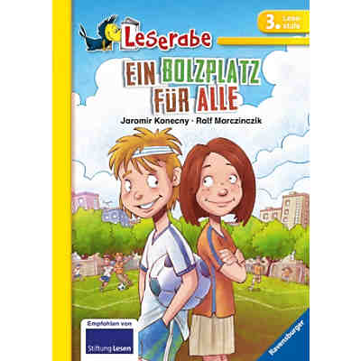 Leserabe: Ein Bolzplatz für alle, 3. Lesestufe