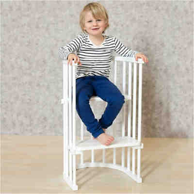 Kinderstuhlumrüstsatz für babybay Original, Maxi und Comfort, dunkelbraun lackiert 2