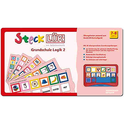 SteckLÜK: Grundschule Logik 2: Alter 7 - 8 (rot)