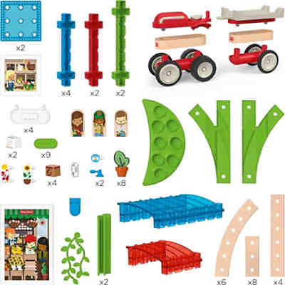 Fisher-Price Wunder Werker Kleine Stadt, Baukasten, Konstruktions-Spielzeug 2