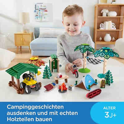 Fisher-Price Wunder Werker Campingplatz, Baukasten, Konstruktions-Spielzeug 2