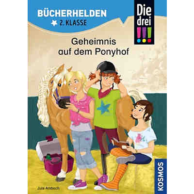 Bücherhelden Die drei !!!: Geheimnis auf dem Ponyhof, 2. Klasse