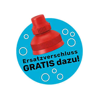 Pausenset, Trinkflasche & Brotdose Herzen, 600 ml, inkl. Ersatzverschluss 2