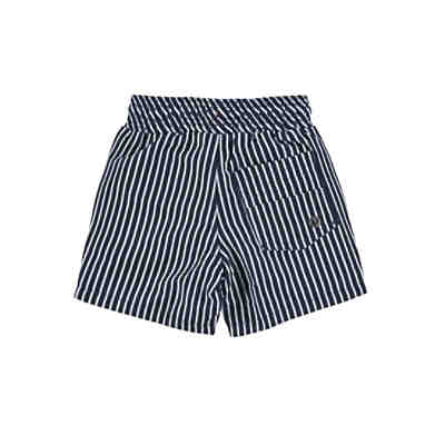 Badeshorts im Retro-Steifenlook Badeshorts für Jungen 2