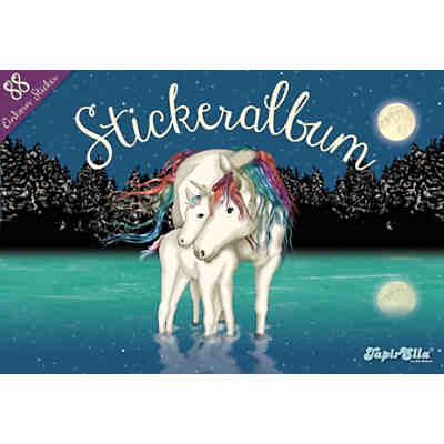 Stickeralbum Einhorn Lunabelle, inkl. Sticker