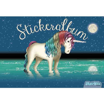 Stickeralbum Einhorn Lunabelle, inkl. Sticker 2