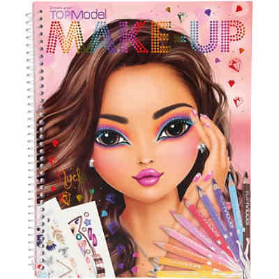 Create your TOPModel Make-Up - Malbuch