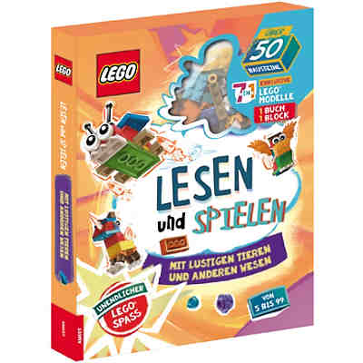 LEGO: Lies und Spiel - Lustige Tiere und andere Wesen, mit 50 Bausteinen