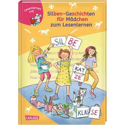 Lesemaus zum Lesenlernen Sammelbände: Silben-Geschichten für Mädchen zum Lesenlernen