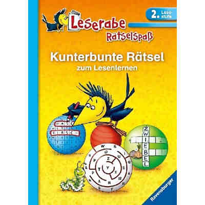 Leserabe Rätselspaß: Kunterbunte Rätsel zum Lesenlernen, 2. Lesestufe