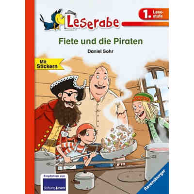 Leserabe: Fiete und die Piraten, 1. Lesestufe