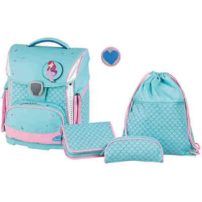 Schulranzenset TOOLBAG PLUS Shells Mint, 4-tlg., inkl. Patches (Kollektion 2020) 2