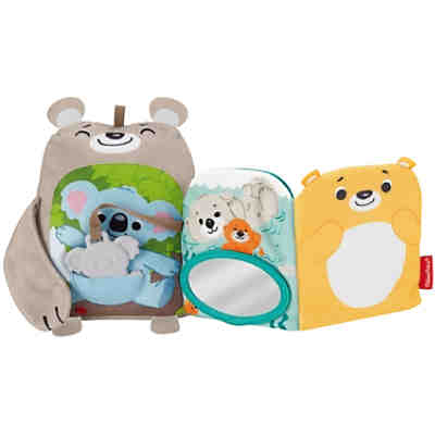 Fisher-Price Babys weiches Kuschelbuch, Baby-Spielzeug, Baby-Buch, Fühl-Buch 2