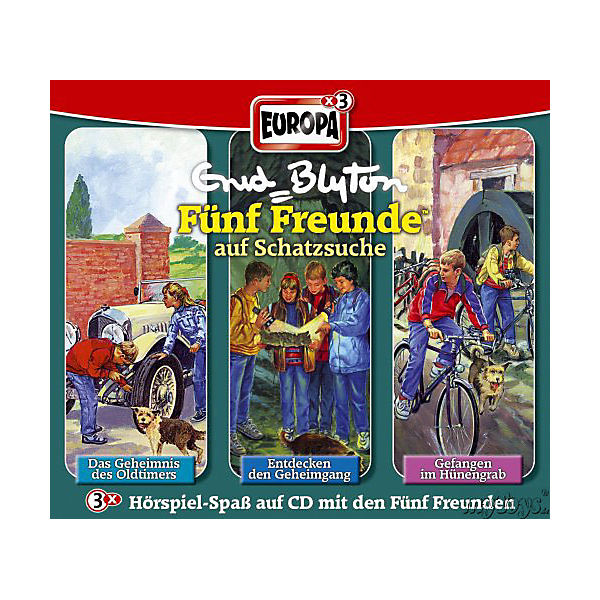 CD Fünf Freunde: Auf Schatzsuche (Box: 32, 33, 36)