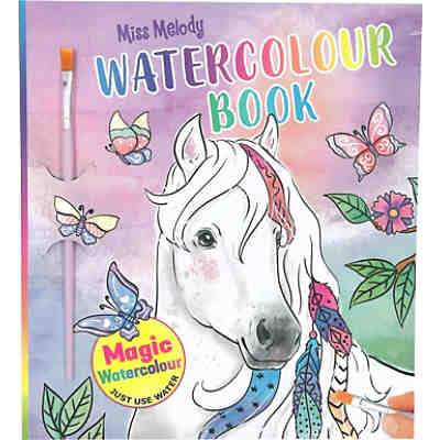 Miss Melody Water Colours Book