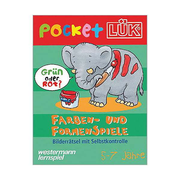 pocket LÜK Block: Farben- und Formenspiele-Fragenblock