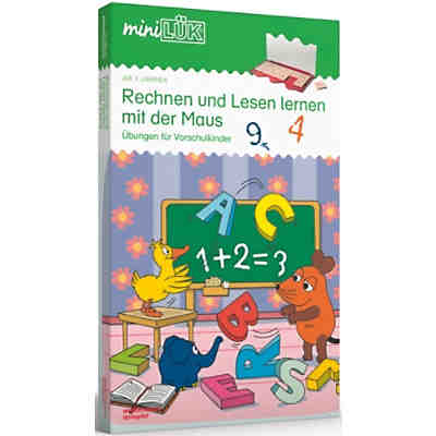 miniLÜK Set: Rechnen und Lesen lernen mit der Maus, Übungsheft