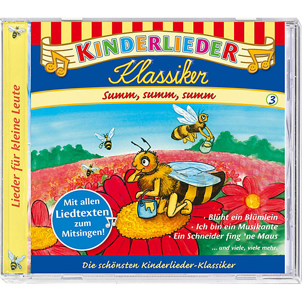 CD Kinderlieder Klassiker 03: Summ, summ, summ