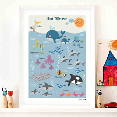 Poster, Im Meer, 50 x 70 cm 2