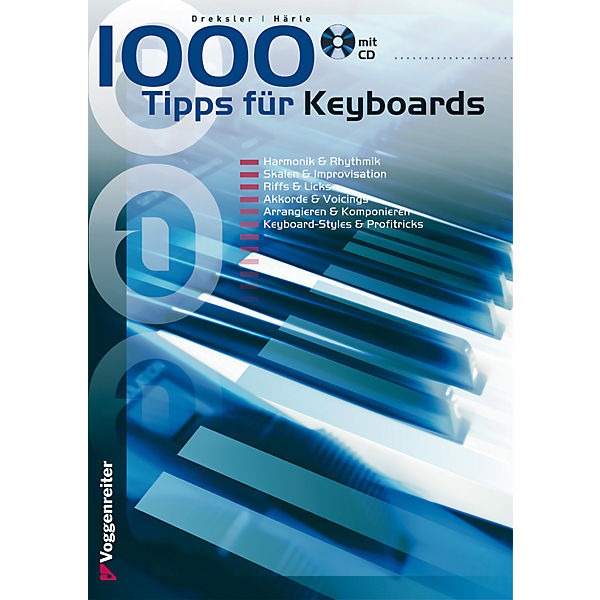 1000 Tipps für Keyboards, m. Audio-CD