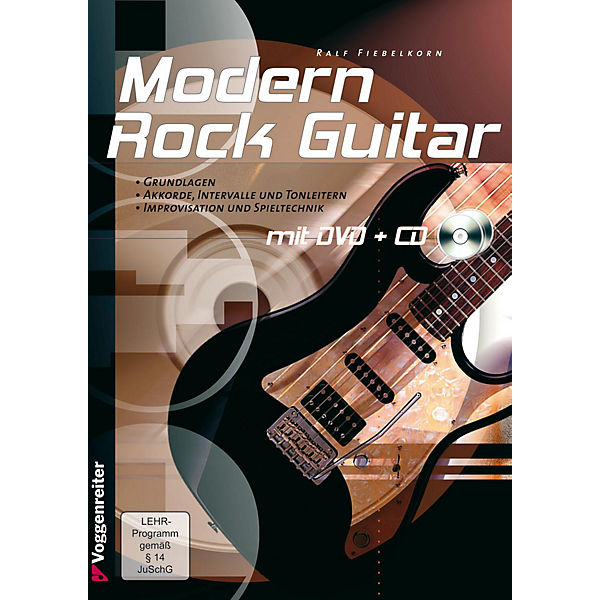 Modern Rock-Guitar, m. Audio-CD u. DVD-Video