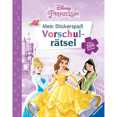 Mein Stickerspaß Disney Prinzessin: Vorschulrätsel