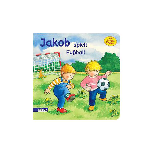 Jakob spielt Fußball