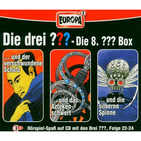 CD Die drei ??? - Box (22 - 24)