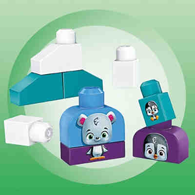 Mega Bloks Polar Freunde (10 Teile), Nachhaltiges Spielzeug, Bauset, Bausteine 2