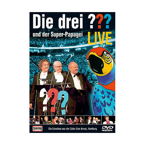 DVD Die Drei ??? Live (Super Papagei)