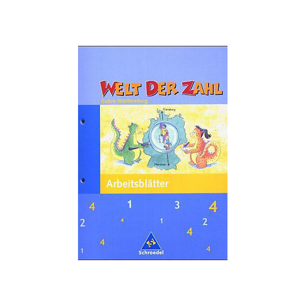 Welt der Zahl, Ausgabe Grundschule Baden-Württemberg, Neubearbeitung: 4. Schuljahr, Arbeitsheft