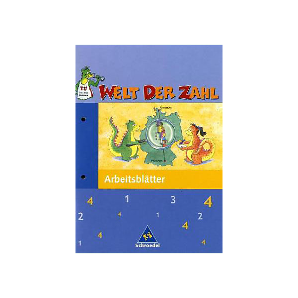 Welt der Zahl, Ausgabe Grundschule Berlin, Brandenburg, Mecklenburg-Vorpommern u. Thüringen: 4. Schuljahr, Arbeitsheft