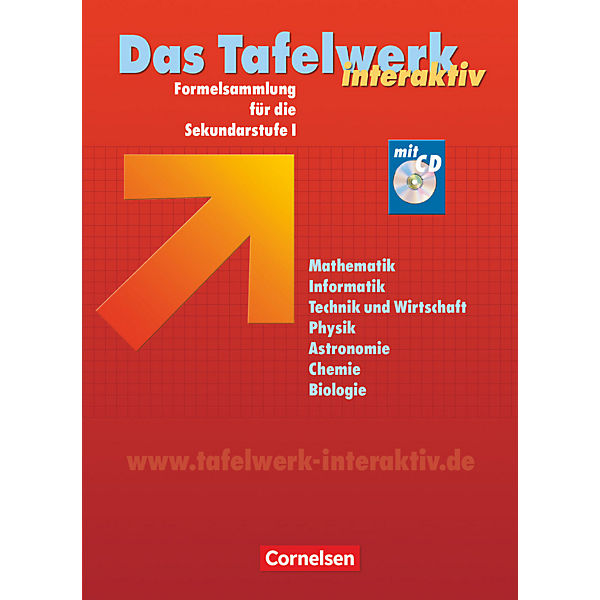 Das Tafelwerk interaktiv - Formelsammlung für die Sekundarstufe I, Östliche Bundesländer und Berlin, m. CD-ROM