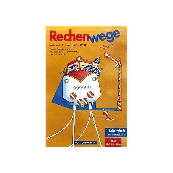 Rechenwege, Ausgabe Berlin, Brandenburg u. Mecklenburg-Vorpommern (Nord): Klasse 4, Arbeitsheft (inkl. Sachsen-Anhalt)
