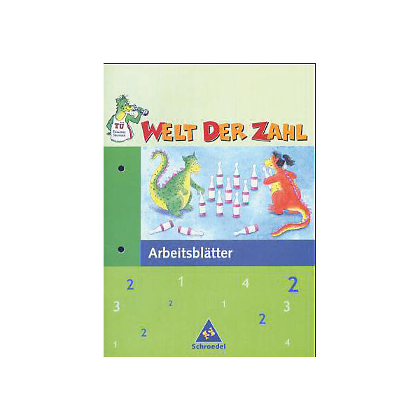 Welt der Zahl, Ausgabe Grundschule Berlin, Brandenburg, Mecklenburg-Vorpommern u. Thüringen: 2. Schuljahr, Arbeitsblätter