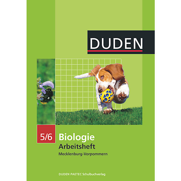 Biologie, Ausgabe Mecklenburg-Vorpommern, 5./6. Klasse, Arbeitsheft
