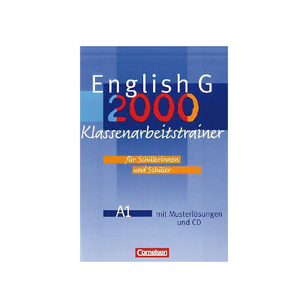 English G 2000, Ausgabe A: Klassenarbeitstrainer, 5. Schuljahr, m. Audio-CD Bd.1
