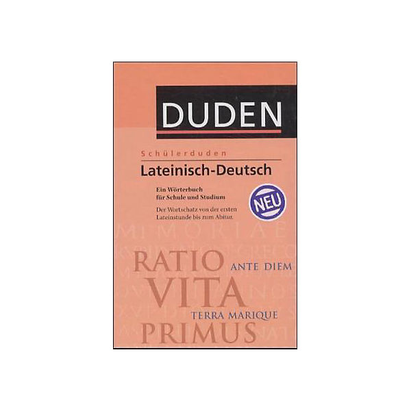 (Duden) Schülerduden: Lateinisch-Deutsch