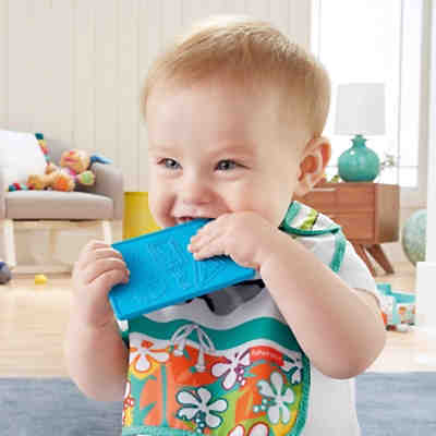 Fisher-Price Reisespaß Rassel- und Knisterset, Baby-Spielzeug für Neugeborene 2