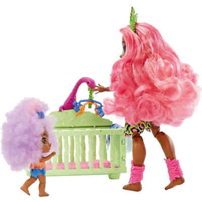 Cave Club Babysittingspaß Babysitting-Spielset mit 2 Puppen, ab 4 Jahren 2