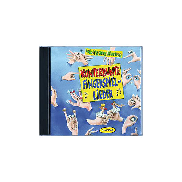 Kunterbunte Fingerspiel-Lieder, 1 Audio-CD