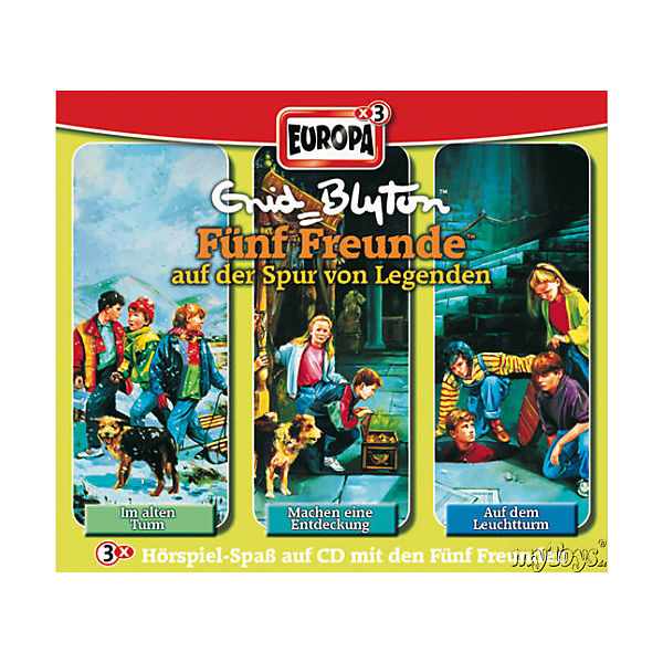 CD Fünf Freunde Box (auf der Spur von Legenden)