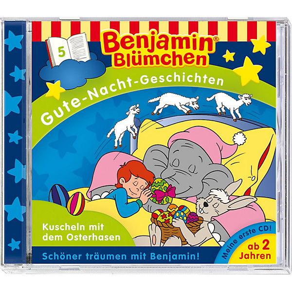 CD Benjamin Blümchen - Gute Nachtgeschichten 05: Kuscheln mit dem Osterhasen
