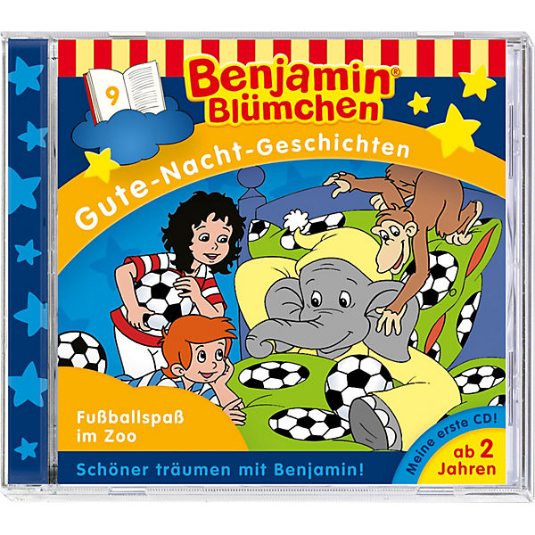 CD Benjamin Blümchen: Gute Nachtgeschichten 09: Fußballspaß im Zoo