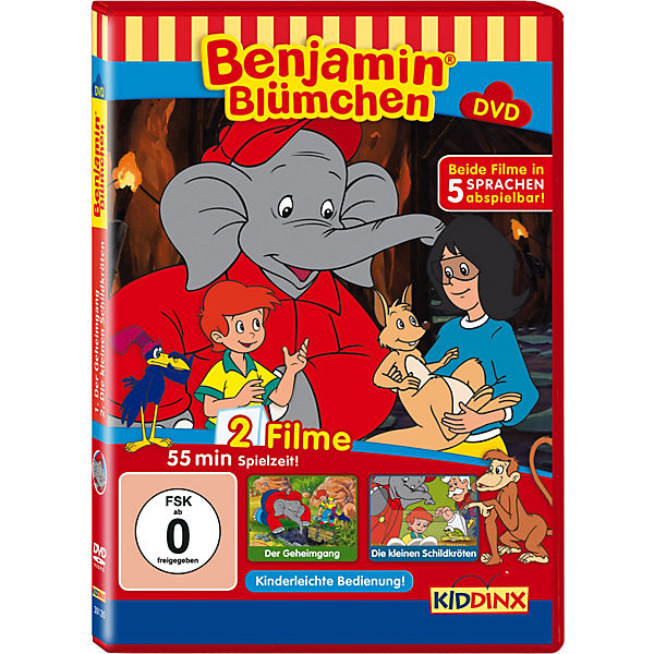 DVD Benjamin Blümchen (Der Geheimgang / Die kleinen Schildkröten)