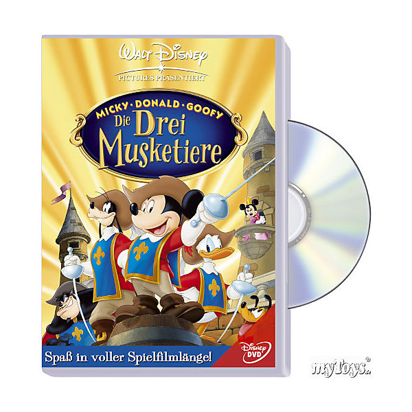 DVD Disneys Die drei Musketiere